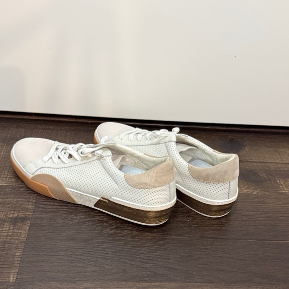 DV by Dolce Vita Cream and Tan Sneakers - Picture 4 of 5